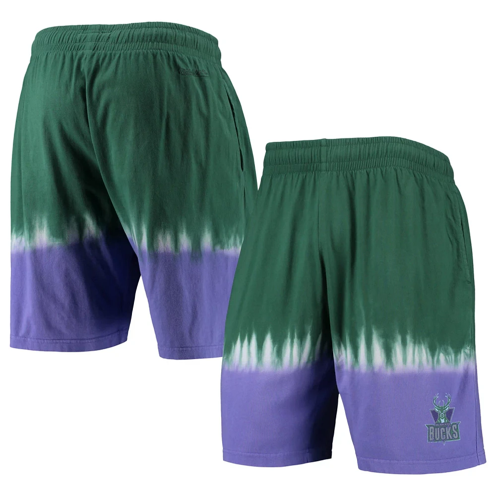 Mitchell  Ness /Purple Milwaukee Bucks Hardwood Classic Authentic Shorts