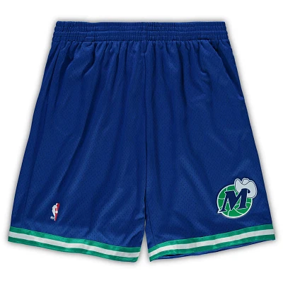 Mitchell  Ness Dallas Mavericks Big Tall Hardwood Classics Team Swingman Shorts