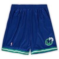 Mitchell  Ness Dallas Mavericks Big Tall Hardwood Classics Team Swingman Shorts