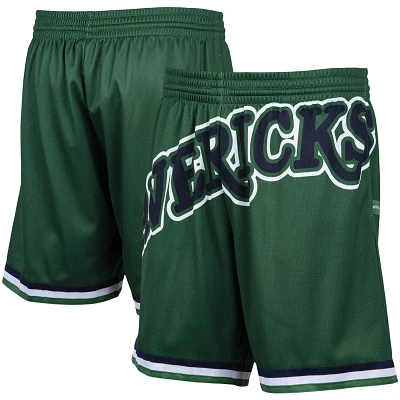 Mitchell  Ness Dallas Mavericks Hardwood Classics Big Face 20 Shorts