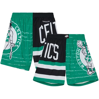 Mitchell  Ness Kelly /Black Boston Celtics Jumbotron 30 Shorts