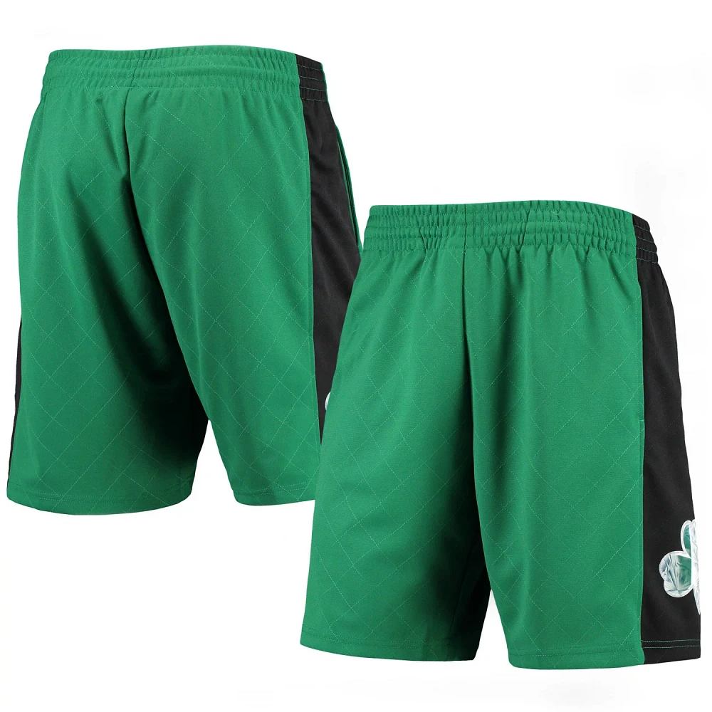 Mitchell  Ness Kelly Boston Celtics 2007 Hardwood Classics 75th Anniversary Swingman Shorts