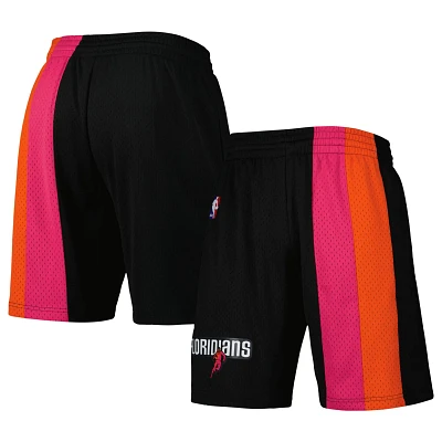 Mitchell  Ness Miami Heat Hardwood Classics Primary Logo Swingman Shorts