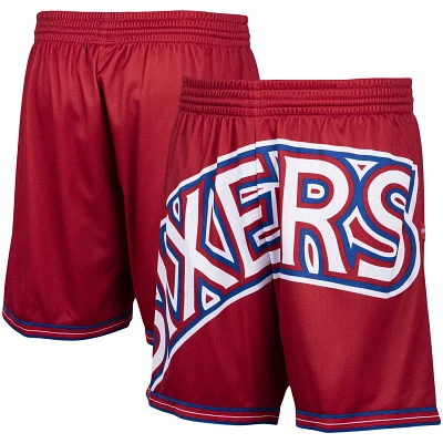 Mitchell  Ness Philadelphia 76ers Hardwood Classics Big Face 20 Shorts