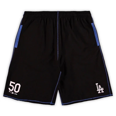 Mookie Betts /Royal Los Angeles Dodgers Big  Tall Stitched Double-Knit Shorts