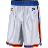 Nike /Blue New York Knicks 2021/22 Classic Edition Swingman Performance Shorts