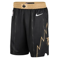 Nike /Gold Toronto Raptors 2021/22 City Edition Swingman Shorts