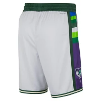 Nike /Green Milwaukee Bucks 2021/22 City Edition Swingman Shorts