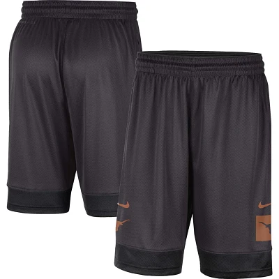 Nike Charcoal Texas Longhorns Performance Fast Break Shorts