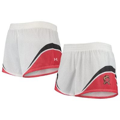 Under Armour /Red Maryland Terrapins Mesh Shorts