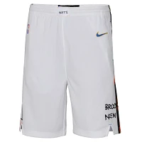 Youth Jordan Brand Brooklyn Nets 2022/23 City Edition Swingman Shorts