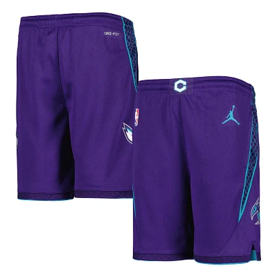 Youth Jordan Brand Charlotte Hornets Statement Edition Swingman Performance Shorts                                              