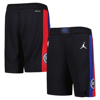 Youth Jordan Brand Detroit Pistons Statement Edition Swingman Performance Shorts                                                