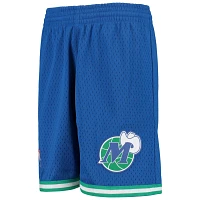 Youth Mitchell  Ness Dallas Mavericks Hardwood Classics Swingman Shorts