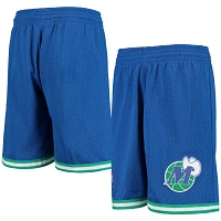 Youth Mitchell  Ness Dallas Mavericks Hardwood Classics Swingman Shorts