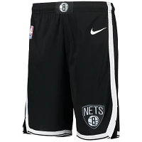 Youth Nike Brooklyn Nets 2020/21 Swingman Performance Shorts - Icon Edition