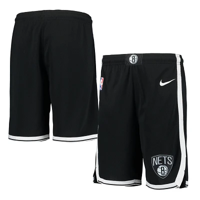 Youth Nike Brooklyn Nets 2020/21 Swingman Performance Shorts - Icon Edition