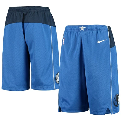 Youth Nike Dallas Mavericks 2020/21 Swingman Shorts - Icon Edition                                                              