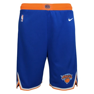 Youth Nike New York Knicks Icon Edition Mesh Performance Swingman Shorts                                                        