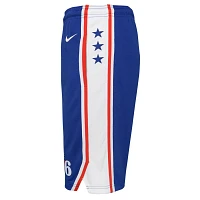 Youth Nike Philadelphia 76ers 2020/21 Swingman Shorts - Icon Edition