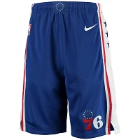 Youth Nike Philadelphia 76ers 2020/21 Swingman Shorts - Icon Edition