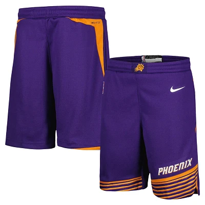 Youth Nike Phoenix Suns Icon Edition Mesh Performance Swingman Shorts