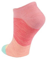 BCG Women's Sunsational No-Show Socks 6 Pack                                                                                    