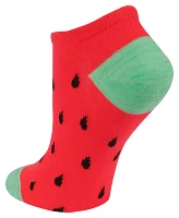 BCG Women’s Watermelon No-Show Socks 6 Pack                                                                                   