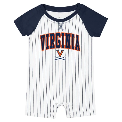 Colosseum Athletics Infant Boys' University of Virginia Viper Bite Baseball Romper