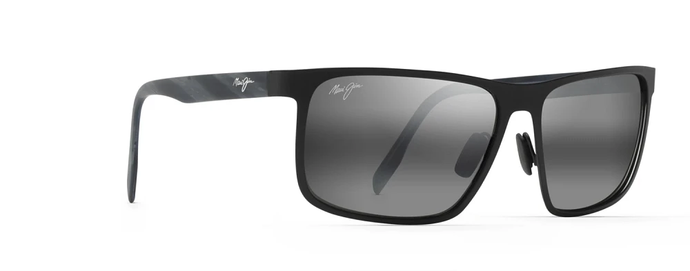 Maui Jim Men's Wana Polarized Rectangle Sunglasses