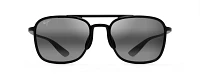 Maui Jim Unisex Keokea Polarized Square Aviator Sunglasses