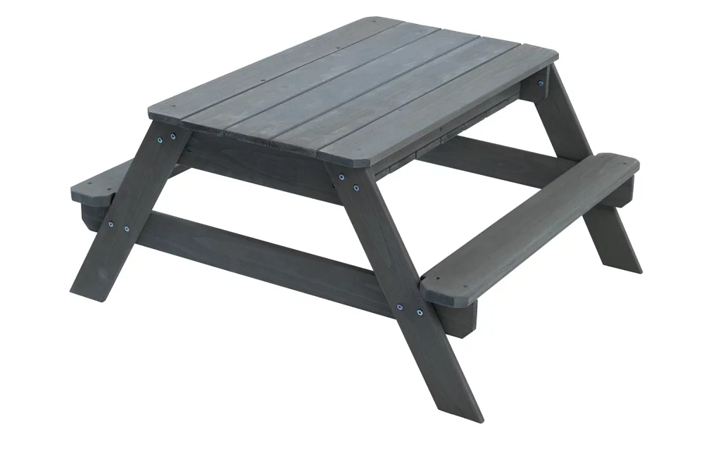 Jack & June Cedar Convertible Sand Box and Picnic Table PlaySet                                                                 