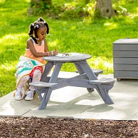 Jack & June Kids' Circular Cedar Picnic Table                                                                                   