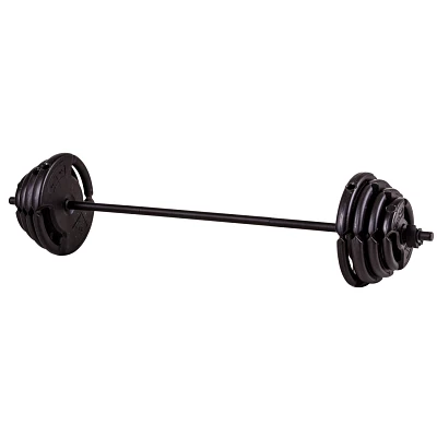 The Step Fitness Adjustable 60 lb Barbell Weight Set                                                                            