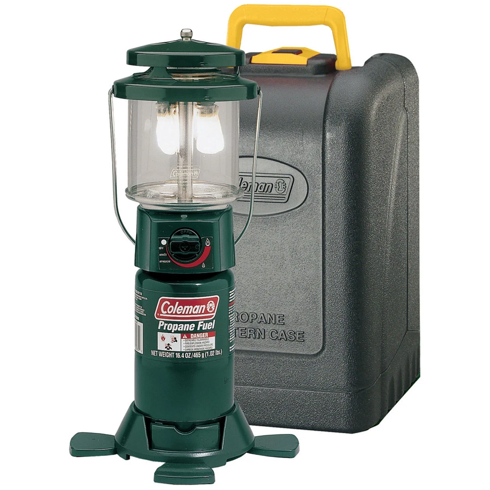 Coleman® Deluxe PerfectFlow™ Propane Lantern with Hard Carry Case                                                            