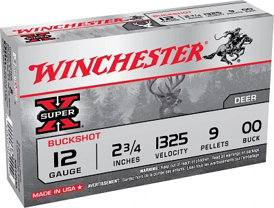 Winchester Super-X Buckshot Load Gauge Shotshells