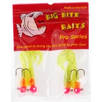 Big Bite Baits 2" Curl Tail Grubs 4-Pack                                                                                        