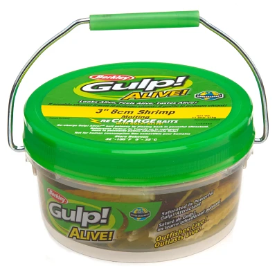 Berkley® Gulp!® Alive!™ 3" Shrimp Small Bucket