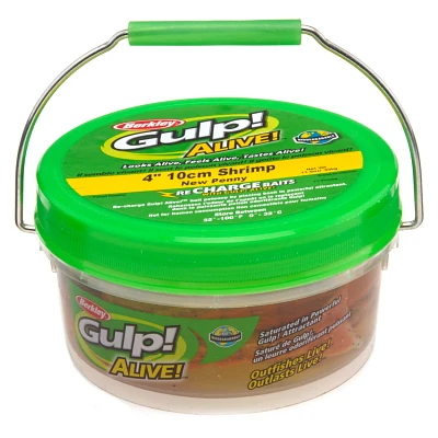 Berkley® Gulp!® Alive!™ 4" Shrimp Small Bucket