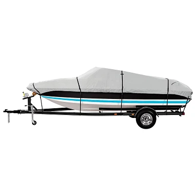 Marine Raider Platinum Series Model C Boat Cover For 16' - 18.5' Fish And Ski Pro-Style Bass Boats                              