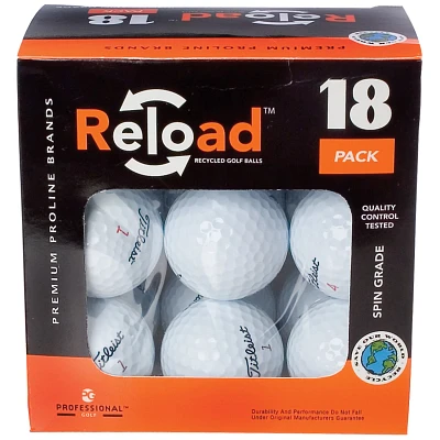 Reload™ Proline Brands Recycled Golf Balls 18-Pack                                                                            