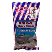 Magic Bait Great Scott! 10 oz. Liver and Cheese Catfish Bait                                                                    