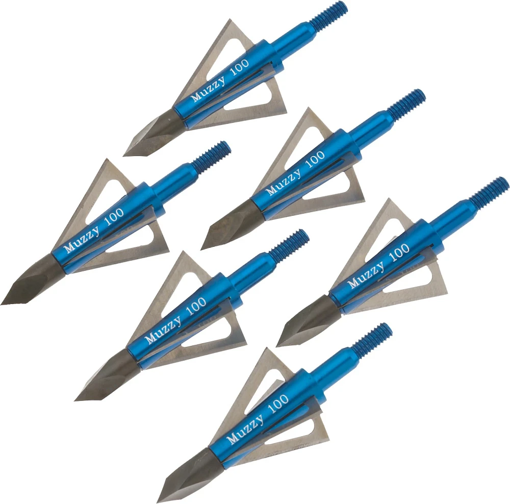 Muzzy 4-Blade Broadheads 6-Pack                                                                                                 