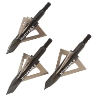 Muzzy MX-3 3-Blade Broadheads 3-Pack                                                                                            