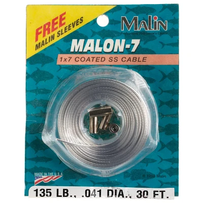 Malin Malon 7 30 ft Stainless-Steel Leader