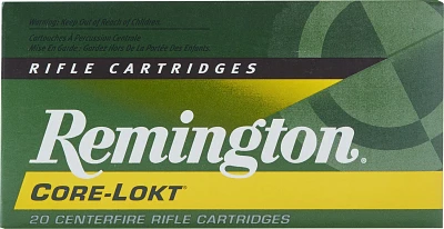 Remington Core-Lokt Win. -Grain Centerfire Rifle Ammunition