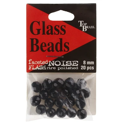 Top Brass Tackle Glass Beads 20-Pack