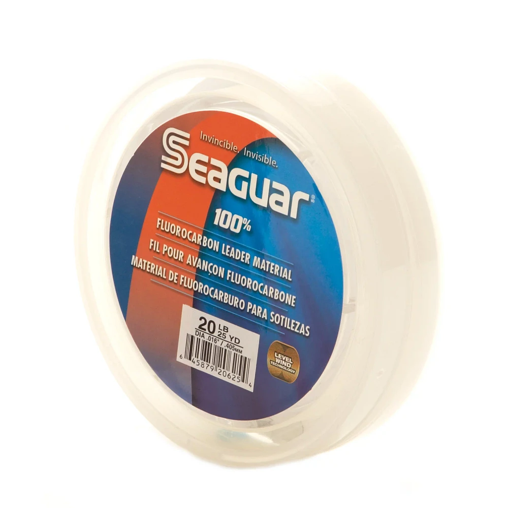 Seaguar 100% Fluorocarbon 20lb/25yd Leader                                                                                      