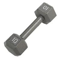 CAP Barbell 10 lb. Solid Hex Dumbbell                                                                                           