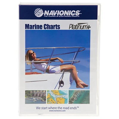 Navionics Platinum+ Central Gulf of Mexico Map Software                                                                         